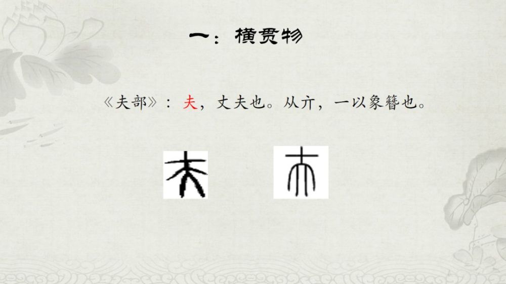 孟琢 说文解字 中的 一 与汉字世界 看点快报