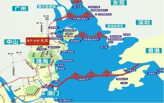 南沙大桥,深中通道,深珠通道,港珠澳大桥:珠江口需要