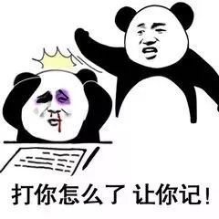 搞笑熊猫头写日记记仇互怼系列表情包记仇能让你变有钱