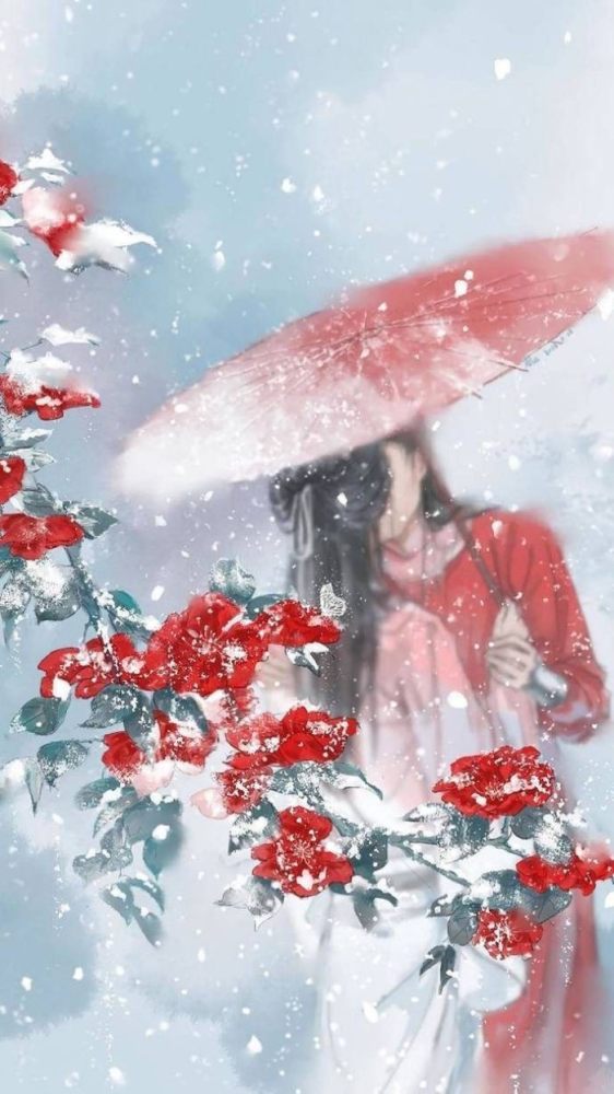 ins虐狗·古风壁纸:一花一世界,一叶一追寻,一曲一场叹,一生为一人