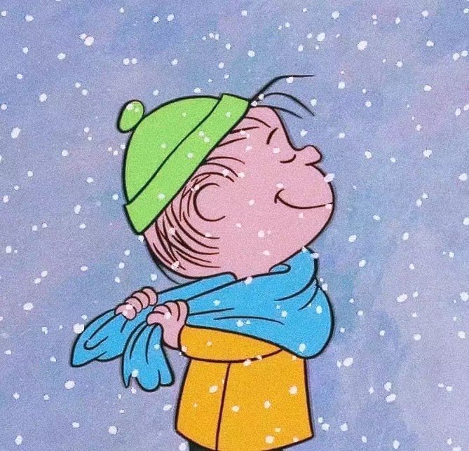 超火卡通漫画情侣头像:冬天0°,有白雪.白雪皑皑,纯心