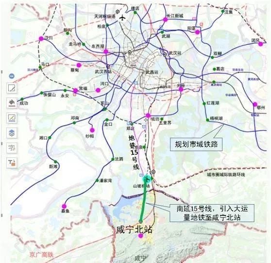 鄂州葛店地铁要动工了?除了鄂州,武汉地铁还会延伸到