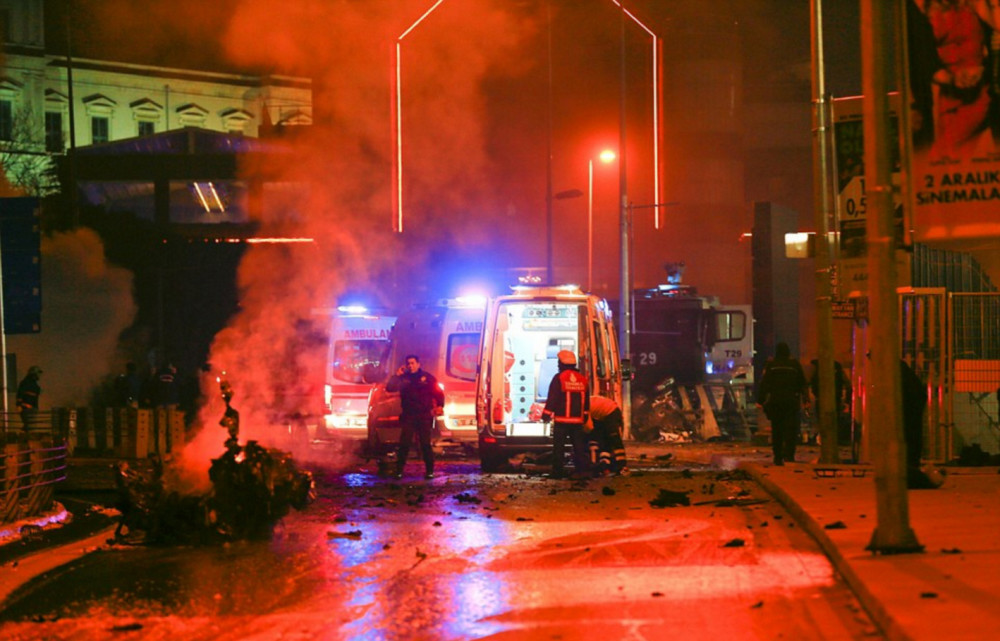 土耳其袭击死亡人数升至38人 19人有嫌疑被拘(图)