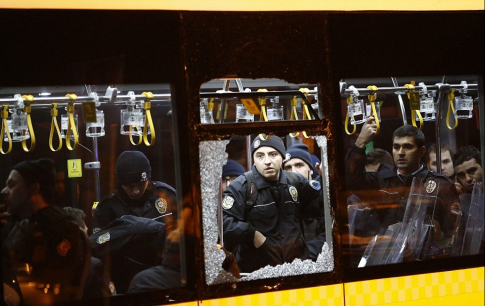 土耳其袭击死亡人数升至38人 19人有嫌疑被拘(图)