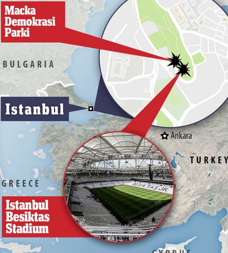 土耳其袭击死亡人数升至38人 19人有嫌疑被拘(图)