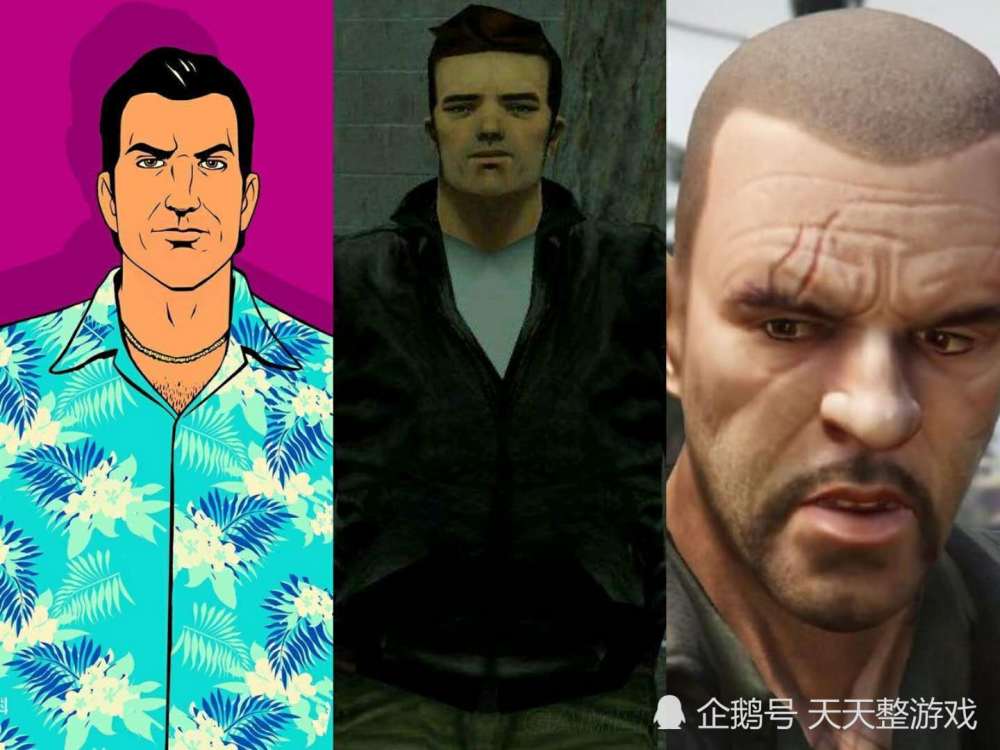 gta:历代侠盗主角如何登场的?汤米克劳德最惨,他:活着