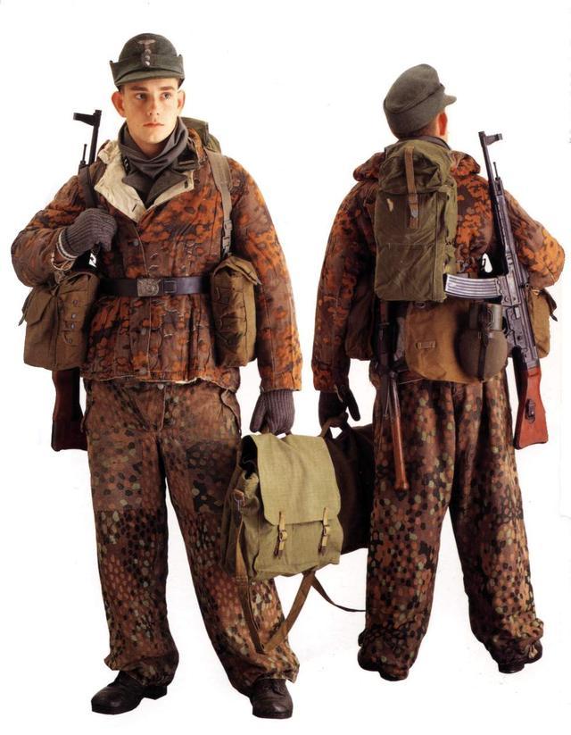 二战德国ss迷彩服开发历史,现代迷彩作战服的蓝本之作