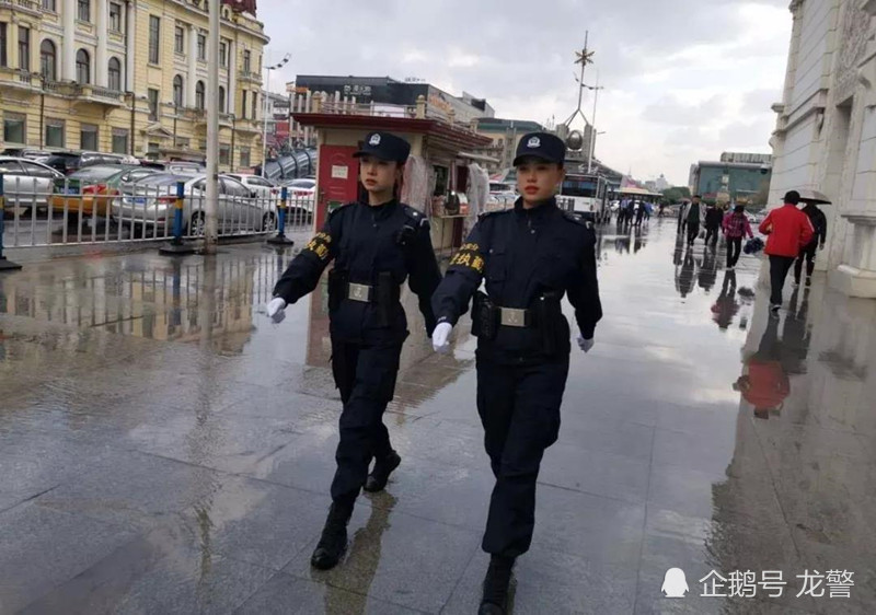 带刺的玫瑰来了——哈尔滨女子巡逻队正式启动街面