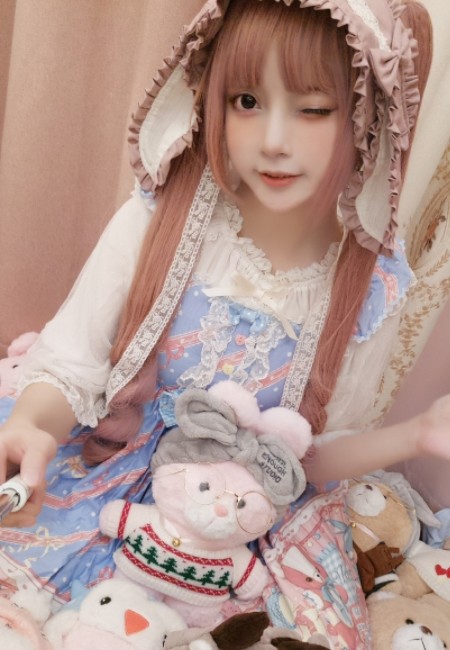lolita小姐姐,少女心爆炸的裙子,网友:终极可爱!