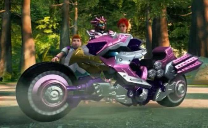 《超兽武装》里最好看的摩托,躲过龙战闪驰,却被他的三轮车圈粉