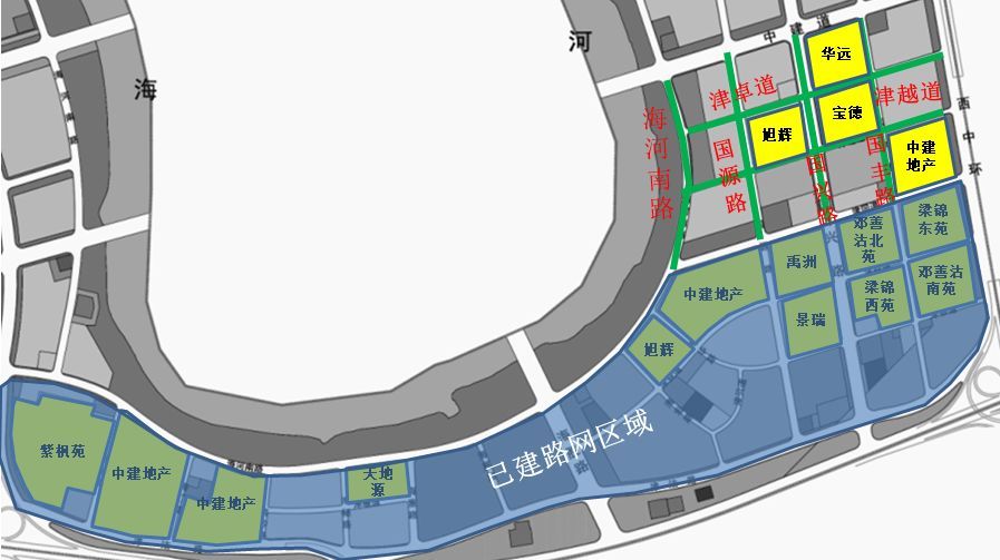 重大利好!塘沽湾又有六条道路即将建设完毕