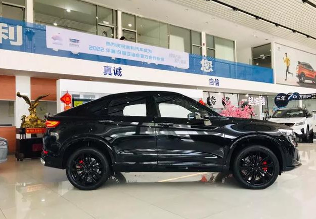 吉利最帅的一辆车,真正的"黑武士",全球仅2019辆!
