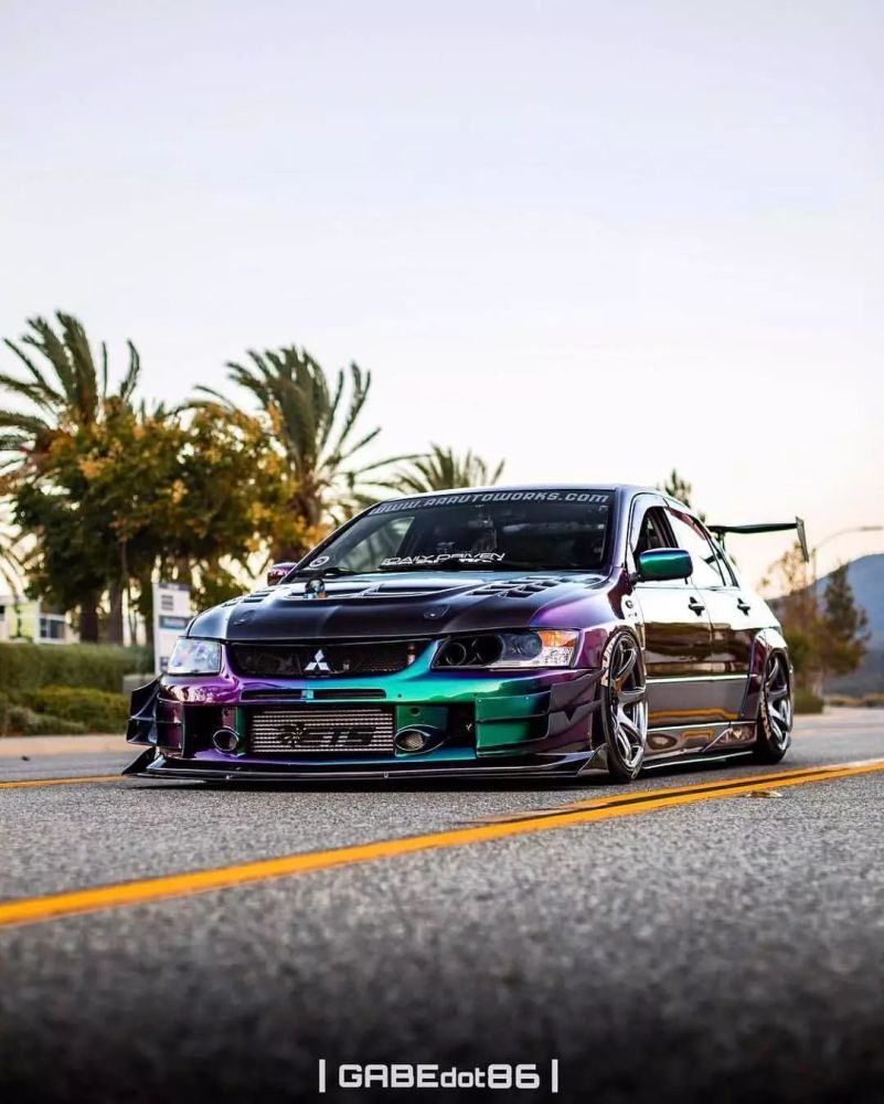 三菱evo instagram 改装集