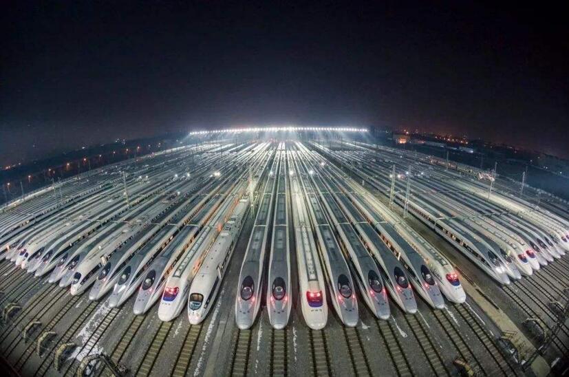 图为中国高铁