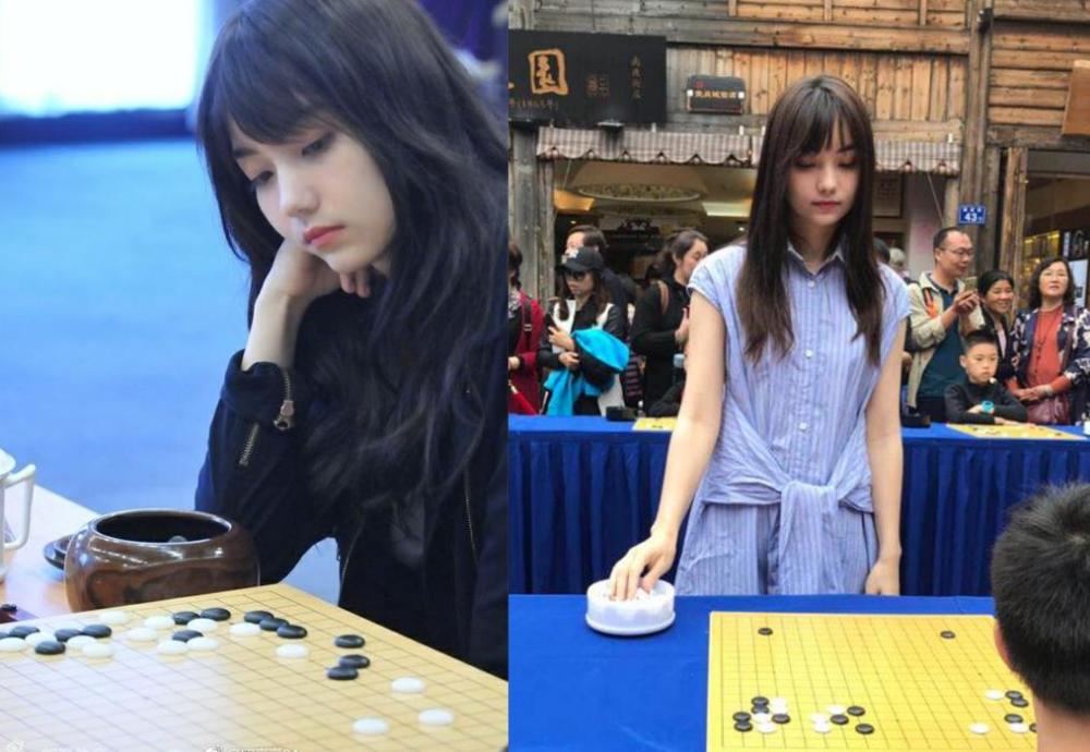两位围棋女神分别是黑嘉嘉,林雪芬