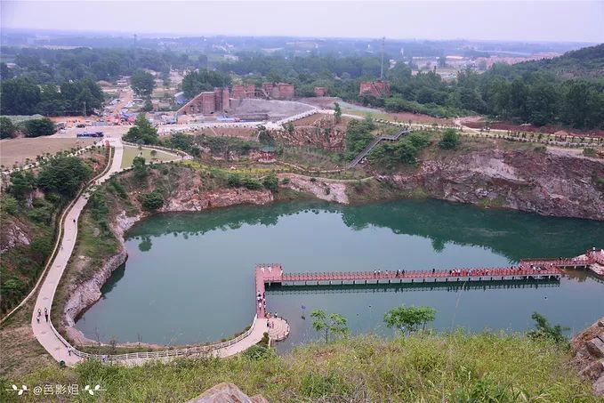 濮公山,矿坑废墟变身地质公园!