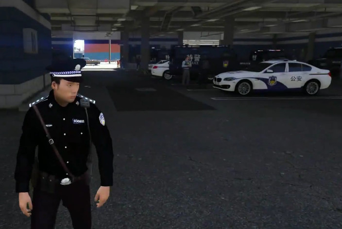 gta5 洛圣都警署总部 秘密车库 你见过吗 戒备森严 看点快报