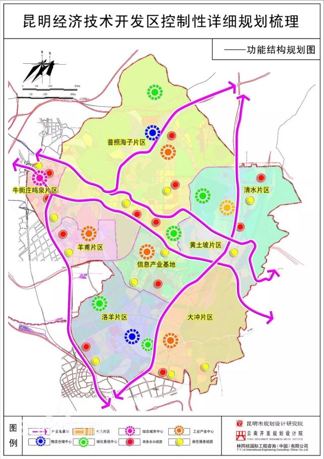 昆明呈贡2021年新楼盘布局图(呈贡新城,马金铺,黄土坡