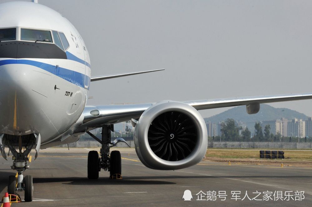 右侧737max发动机