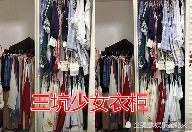 同样是衣柜,lo娘vs娃娘vs汉服娘,看到图四后:这是矿柜!