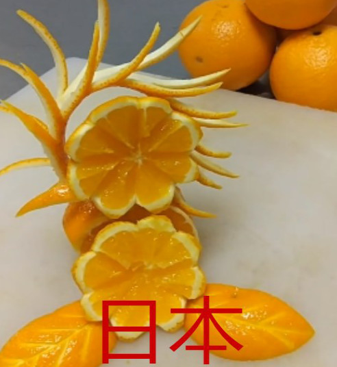 同样是"切橙子",日本秀刀工,迪拜看装饰,看到中国:吃