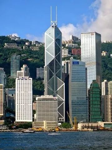 贝聿铭先生作品:香港中银大厦