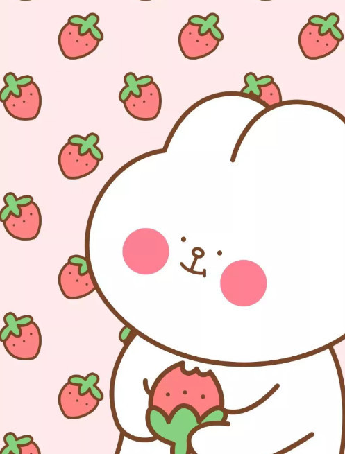 敲可爱·萌萌猪·背景图:生活很苦,但你要很甜,小心心
