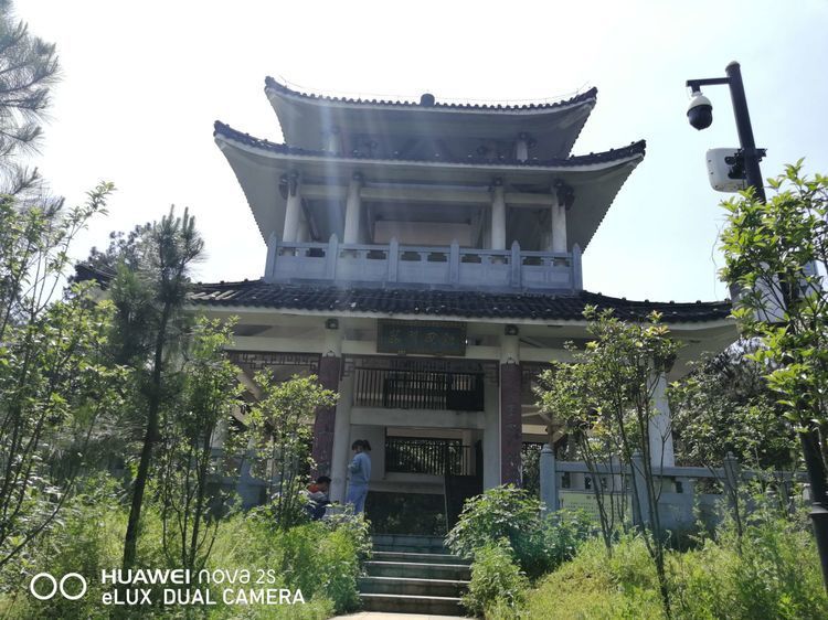 铜陵游旗山公园感悟汉武文化