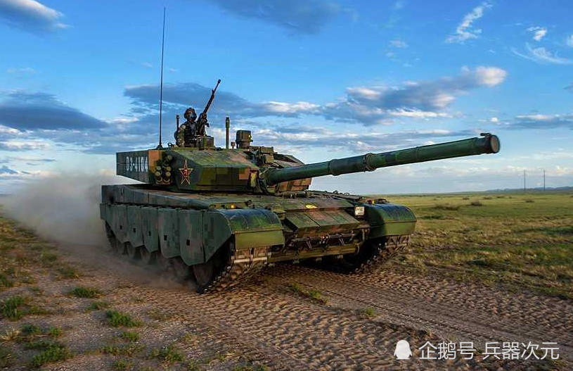 中国现役最强坦克ztz99a