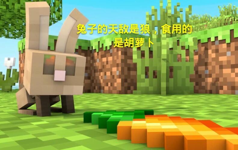 我的世界:兔子的六个冷知识,沙漠生存全靠它,杀手兔已