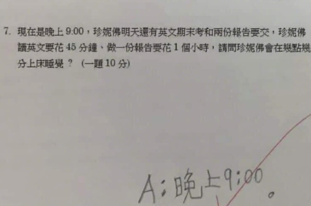 小学生:我们的试卷题目真搞笑,中学生:你们太嫩!医学生笑了!