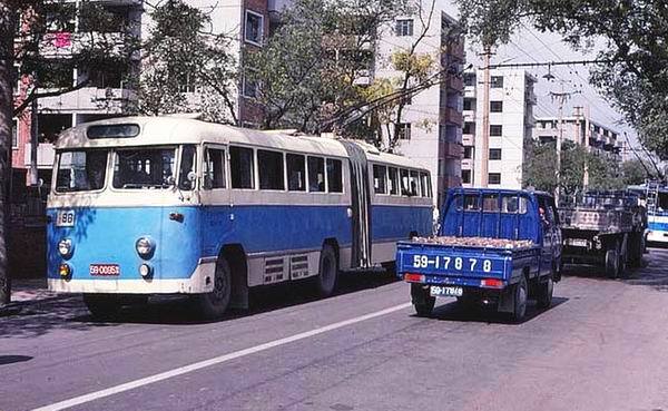 1983年天津的无轨电车,远去的记忆