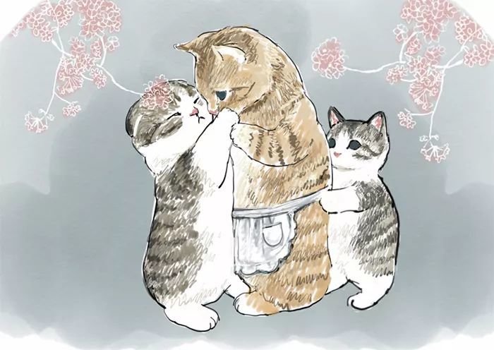 铲屎官的脑洞有多大,画笔下的猫咪世界就有多奇妙