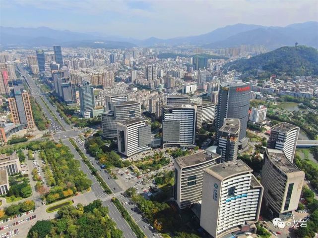 龙岩大道和商务板块