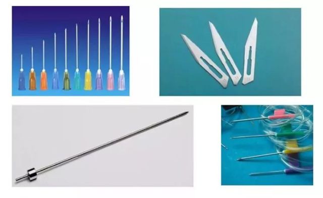 如医用针头,缝合针,针灸针,探针,穿刺针和各种导丝,钢钉,手术锯等