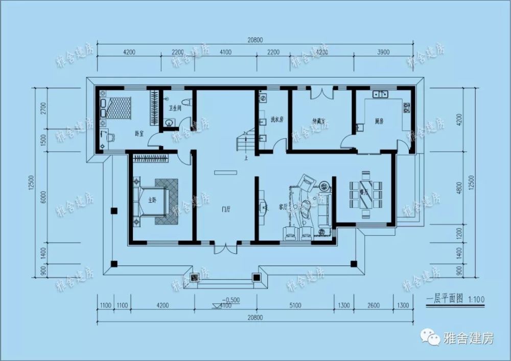 一般农村建房老一辈的都觉得把房子建得更高一些,不过如果家中人口不