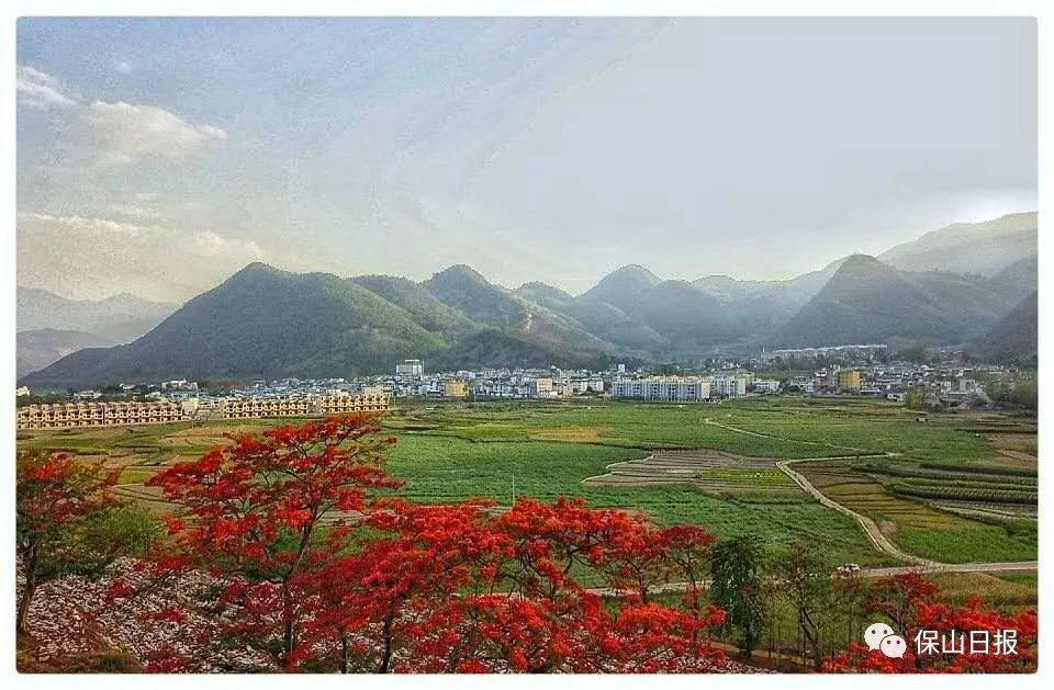 龙陵县10乡镇有意思的全家福