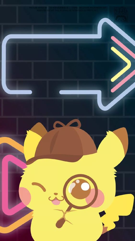 壁纸| 大侦探皮卡丘超萌手机壁纸