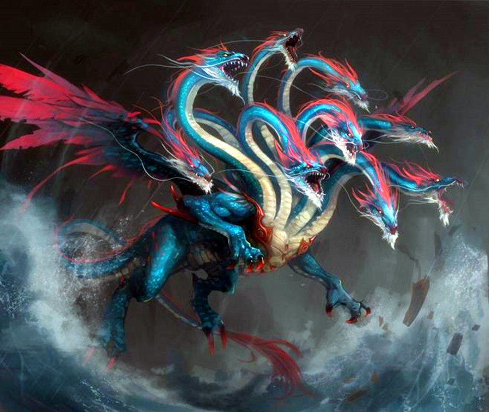 虎爪九尾的上古神兽,《山海经》中的食人怪物,不是