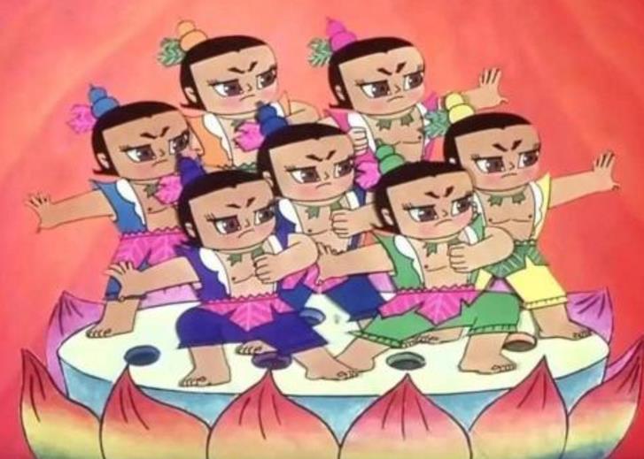 动画中的7人小队,别只记得葫芦娃,图5曾称霸电视台
