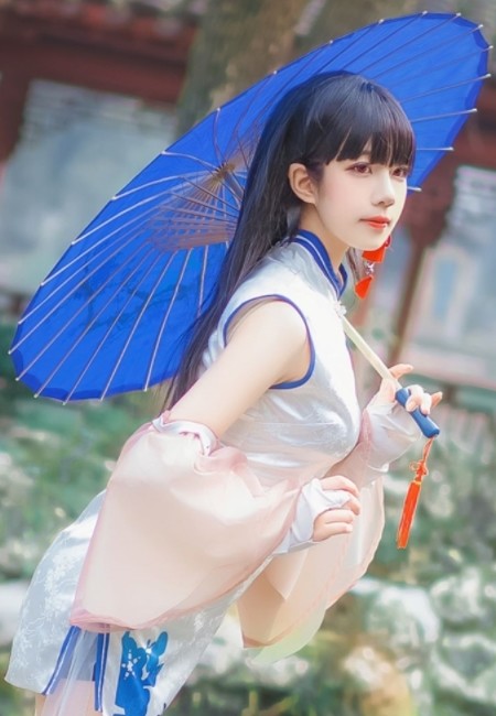 碧蓝航线逸仙cosplay,旗袍小姐姐,网友:女神!