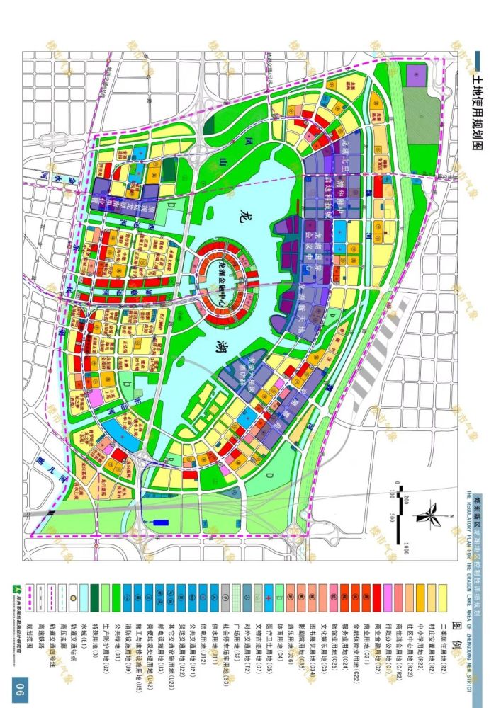 郑东新区1818亩规划公示龙湖北岸住宅地新动静内含福利