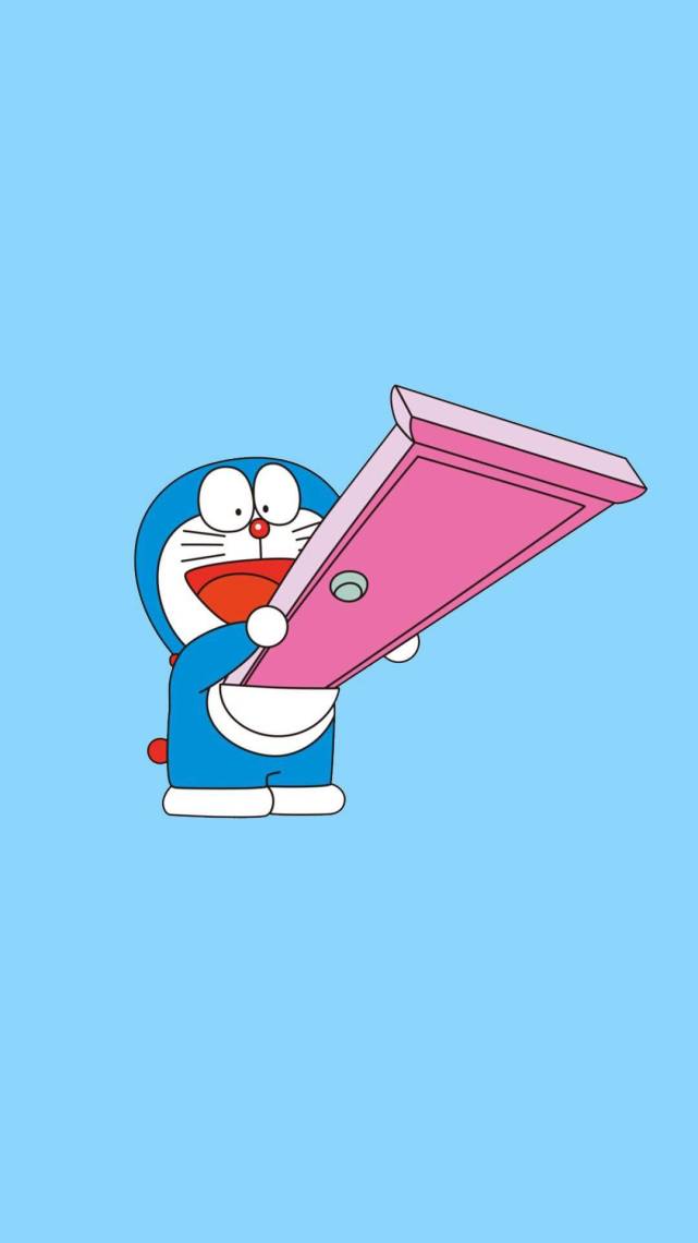 "哆啦a梦"背景图,你一定要站在自己所热爱的世界里