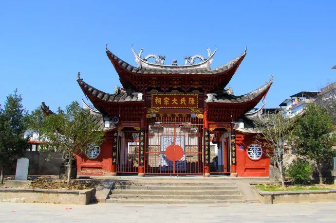 闻名遐迩的贡川陈氏大宗祠