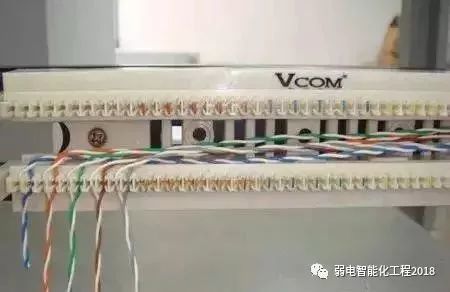 电话线的配线架怎么打