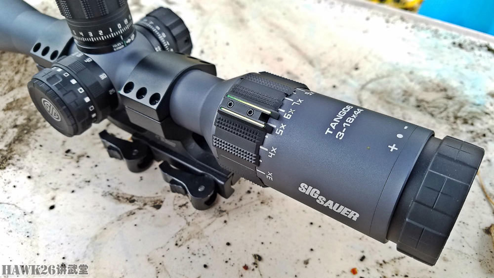 评测:西格绍尔tango6 3-18×44mm ffp瞄准镜