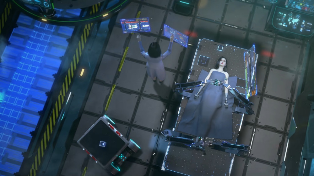 国漫新作《绝命响应》终于开播,以ai女主为视角的3d动画