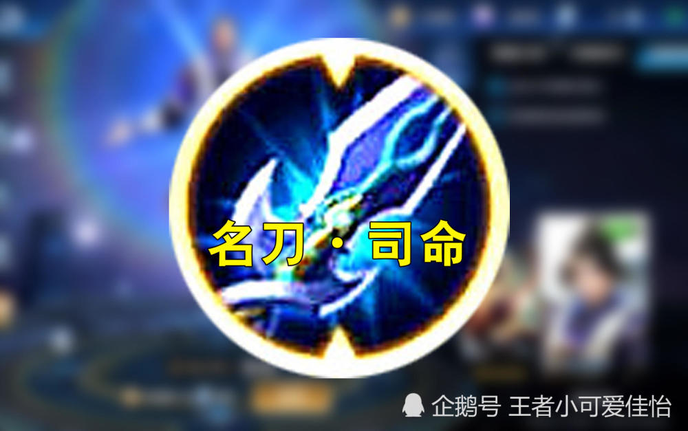 那就是名刀司命,相比于复活甲而言,名刀需要更少的钱,同时提供的效果