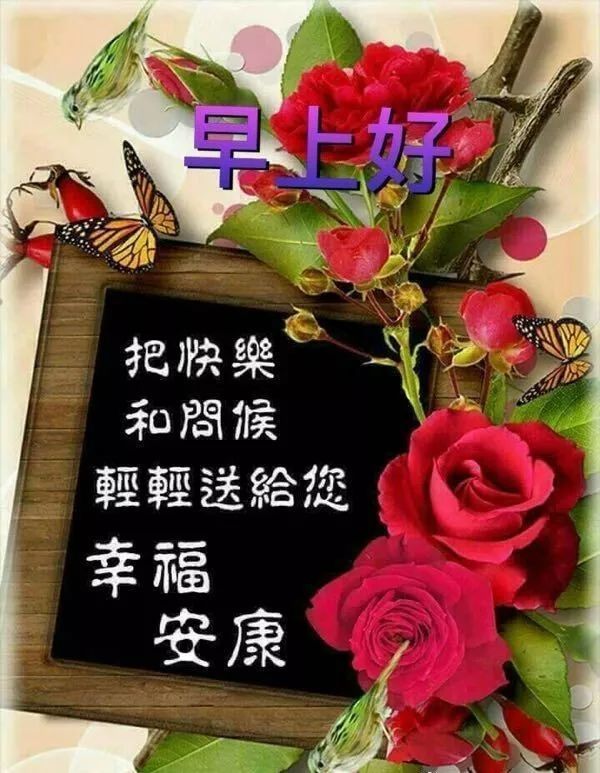 幸福暖心的早上好祝福语动态图片带字,早上好问候语正