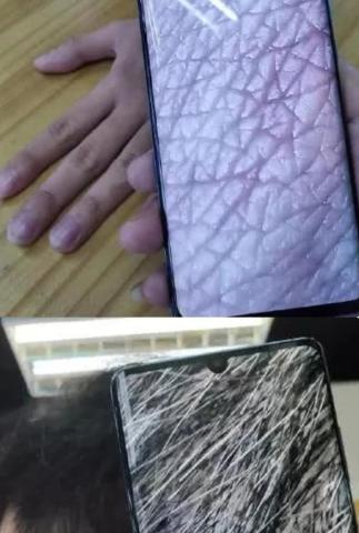 p30pro碎屏图片,华为p30pro碎屏图片 华为p30pro 50倍变焦用途合集 网友:被玩坏了